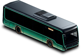 Illustration of a public transport bus